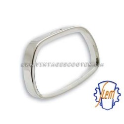 Cerclage de phare chromé SIEM 125 GTligne carrée - 180 SS - 125 Sprint